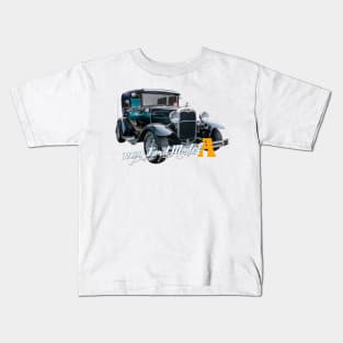 1931 Ford Model A Deluxe Tudor Sedan Kids T-Shirt